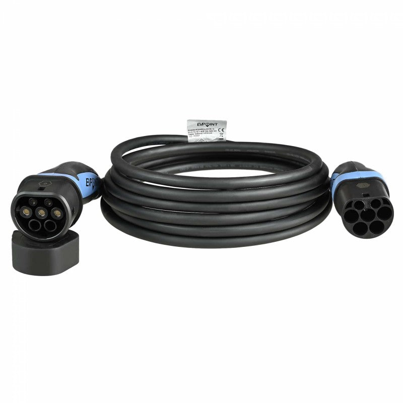 09.EVPoint Charging Cable Type 2, 7.4kW, 32A, 5m