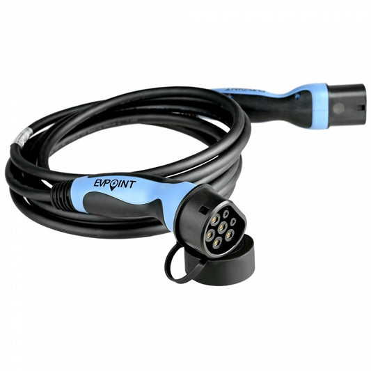 08.EVPoint Charging Cable Type 2, 22kW, 32A, 5m