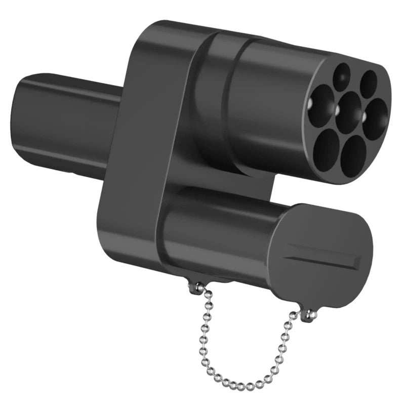 14.CCS2 to US Tesla Fast Charging Adapter AC+DC