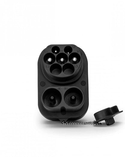 14.CCS2 to US Tesla Fast Charging Adapter AC+DC